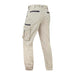 workwear trousers with stretch fit and reinforced knees