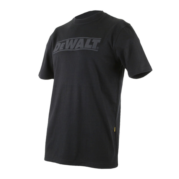 Polycotton blend work t-shirt in charcoal with chest branding