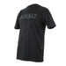 Polycotton blend work t-shirt in charcoal with chest branding
