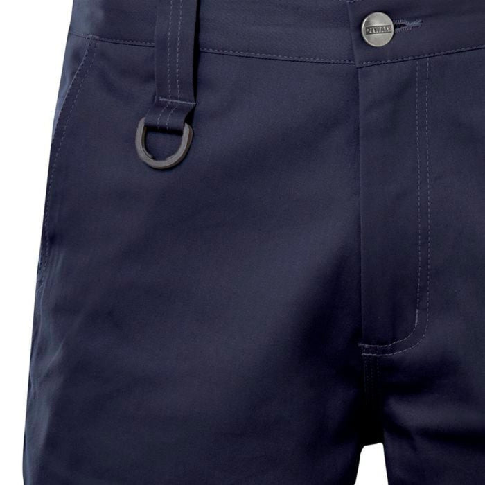 Adjustable hem navy work pants with 360° mobility and UPF 50+ protection