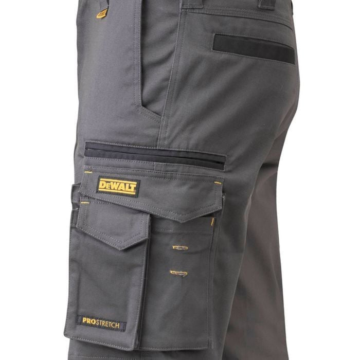 DeWalt Bennington Pro Grey Workwear Shorts Stretch Fabric