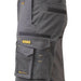 Workwear shorts in grey with 360° stretch and UPF 50+ sun protection
