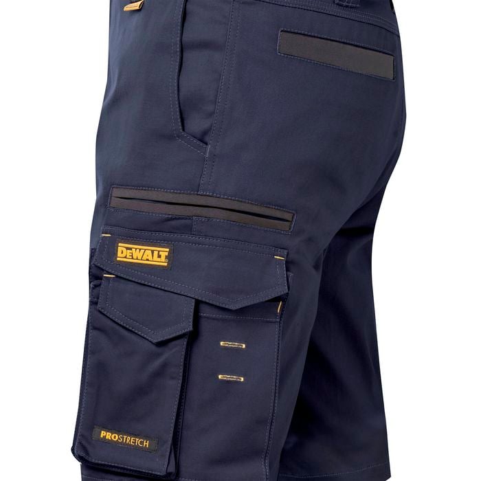 Heavy-duty navy shorts for construction and trade professionals