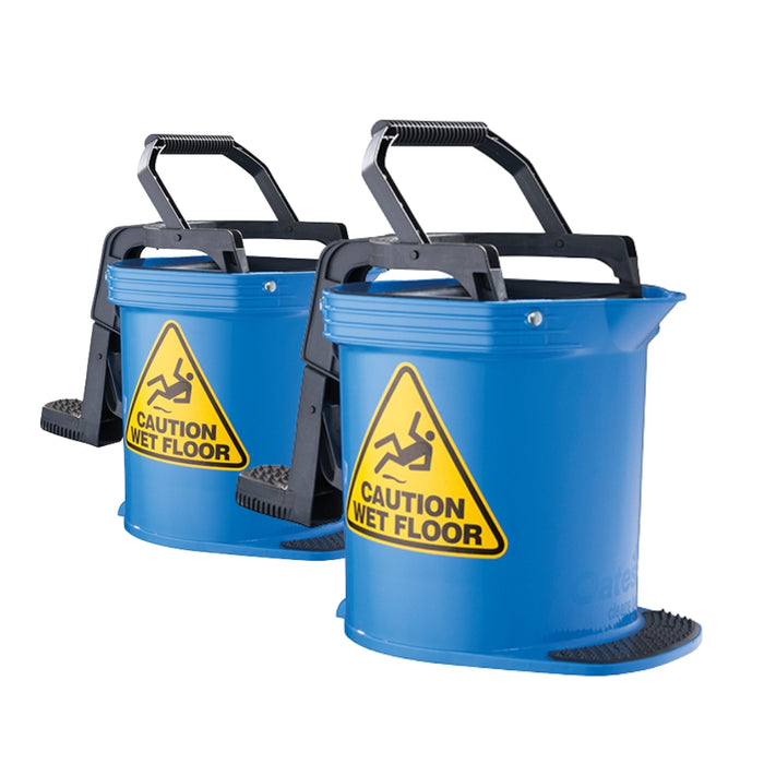 Freshway 16L Commercial Heavy Duty Mop Bucket 2-Pack