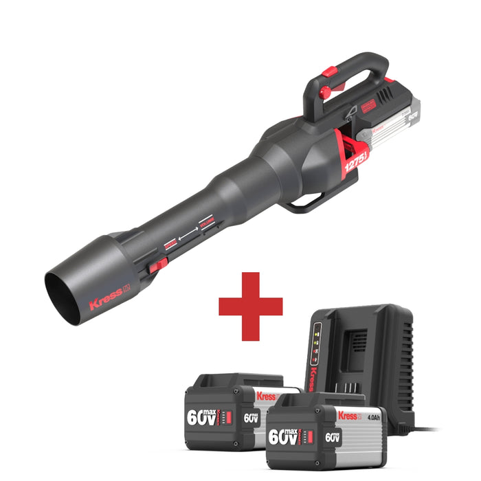 Kress 60V Professional-Grade Leaf Blower Kit KG560E.9