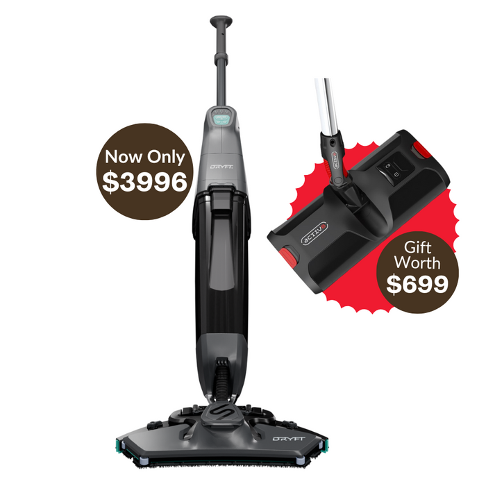 CleanStar DRYFT S-Motion Scrubber Dryer + Activ8 Battery Powered Vacuum Head