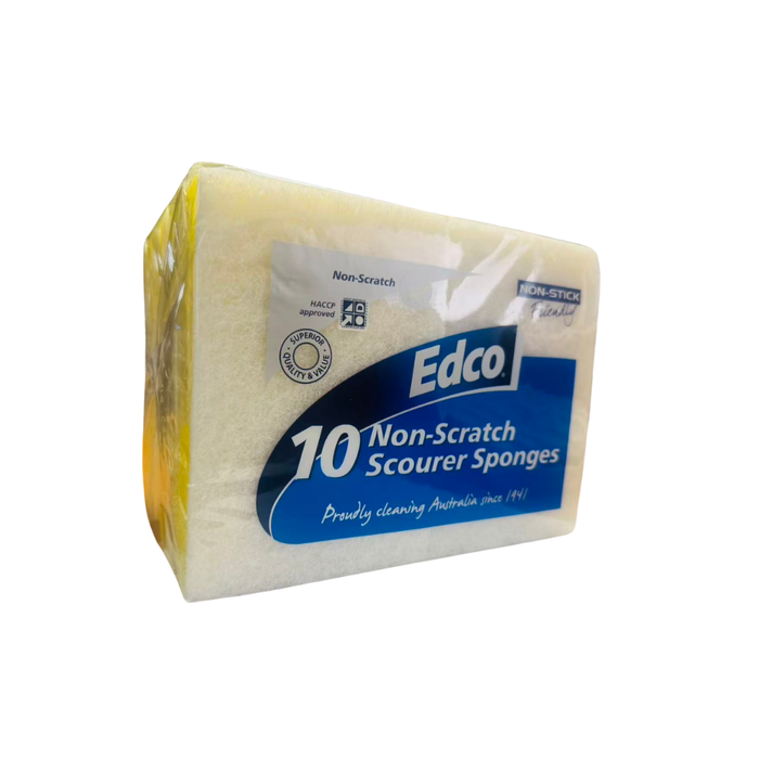 EDCO Super Quality NON SCRATCH SCOURER/SPONGE 10 Pack