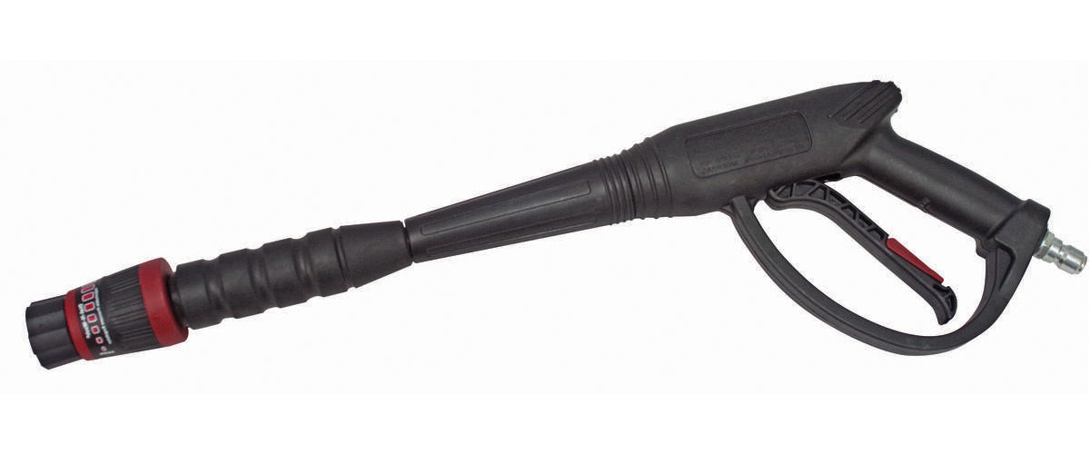 Handgun with Dial-N-Wash 3/8’ QC intet suits alloy frame PS3000HD and PS4200HD - Black - Pressure Cleaner Parts &
