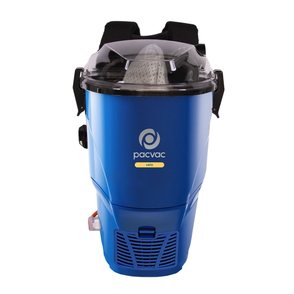Pacvac VELO Corded Dry Commercial Backpack Vacuum + Service Kit - Machines