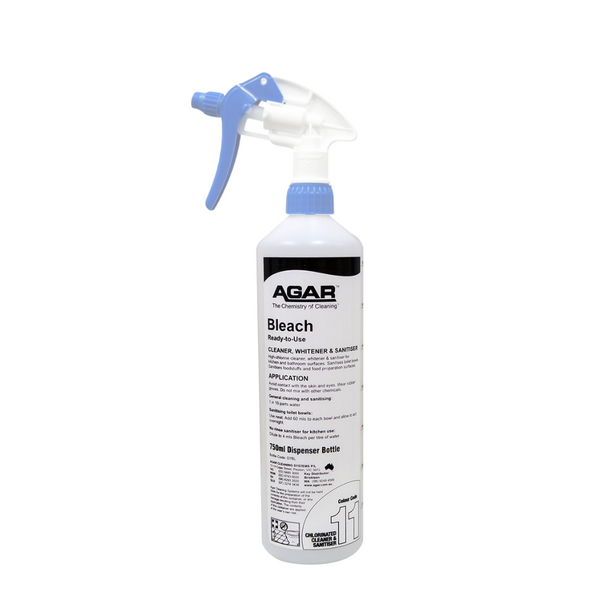 Agar Bleach Spray Bottle 750ml - Bottles and Triggers