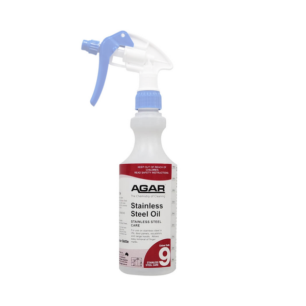 Agar Stainless Steel Oil Spray Bottle 500ml - Bottles and Triggers
