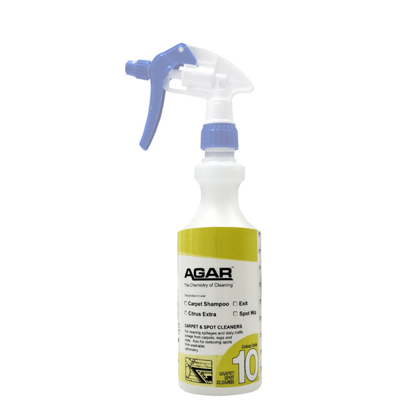 Agar Carpet and Spot Cleaner Spray Bottle 500ml - Bottles Triggers