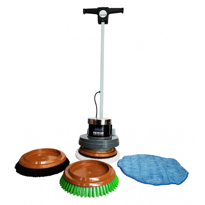 Cleanstar Polystar 13-Inch Orbital Floor Polisher & Cleaner