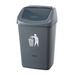 Flip Bin - Grey 40L - 40LT - Garbage Bins