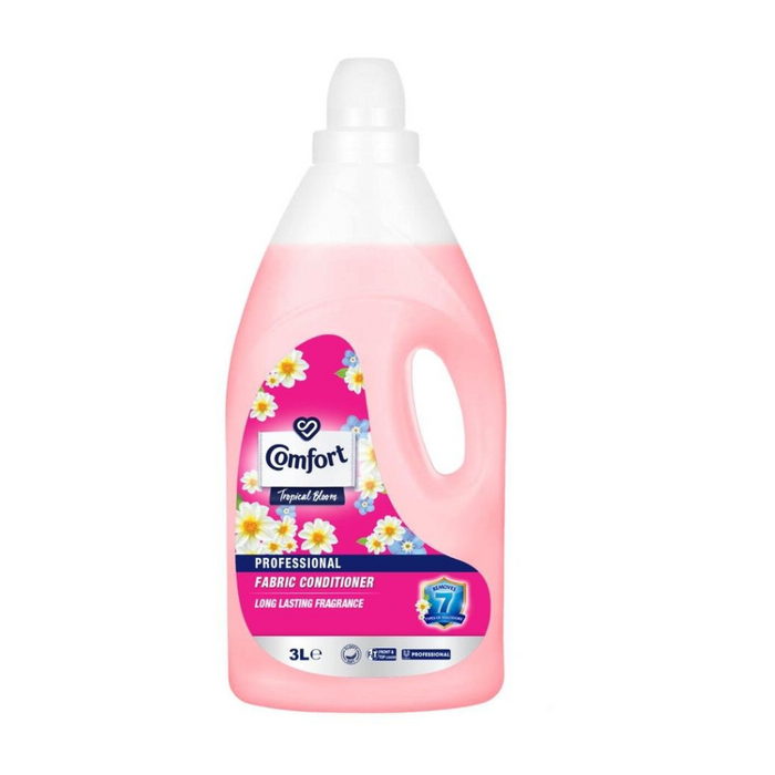 Comfort 3L Pro Fabric Conditioner Tropical Bloom - Laundry Supplies
