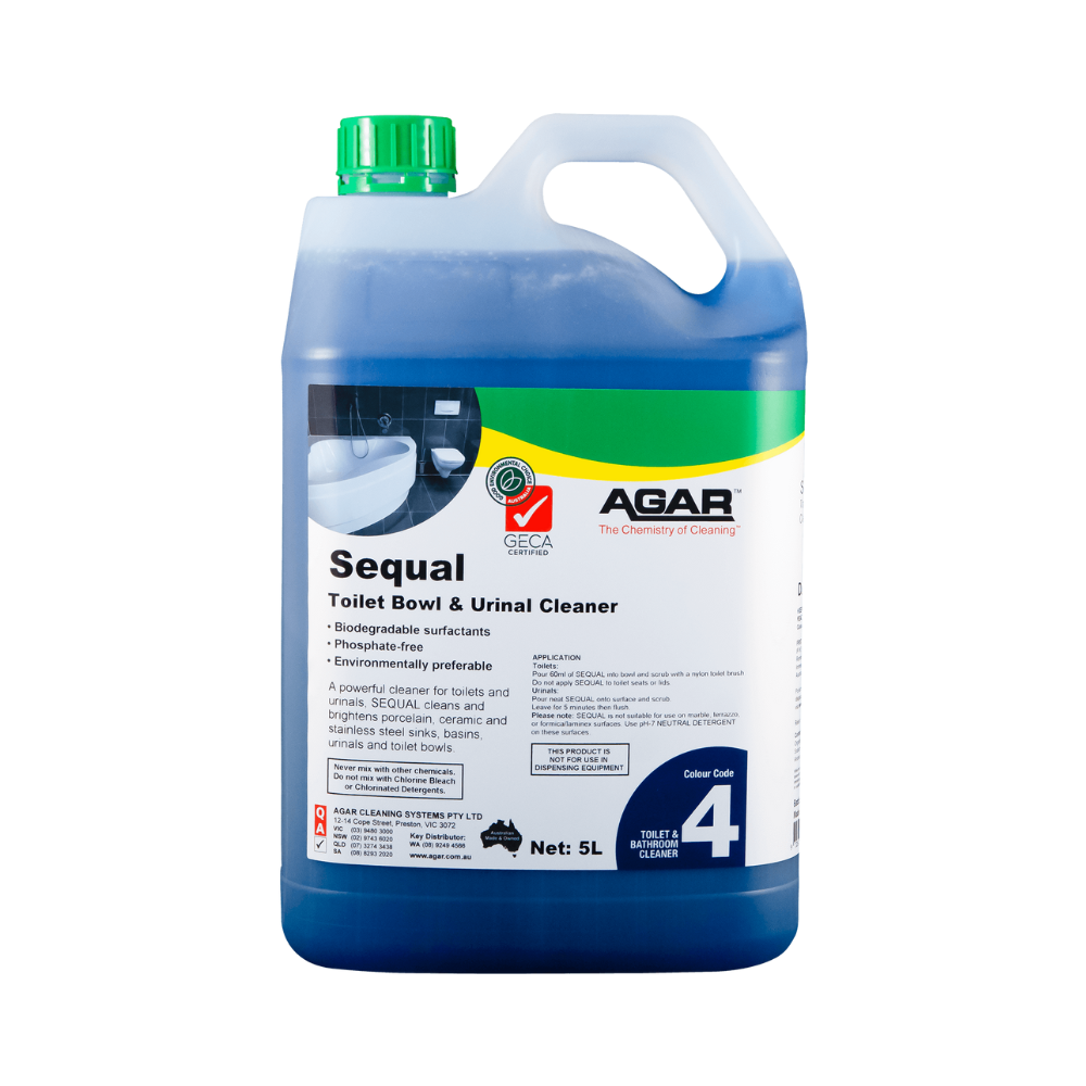 Agar Sequal - Toilet Bowl & Urinal Cleaner - 5L / Blue - Chemicals