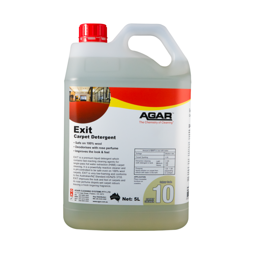 Agar Exit - Carpet Detergent - 5L - Chemicals