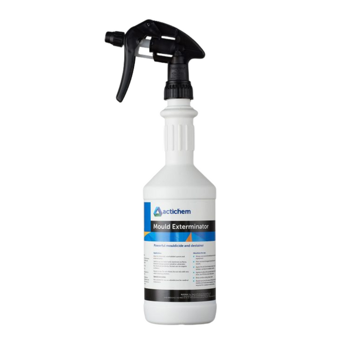 Actichem Mould Exterminator – Powerful Mouldicide & Destainer - 750ml / Yellow - Chemicals