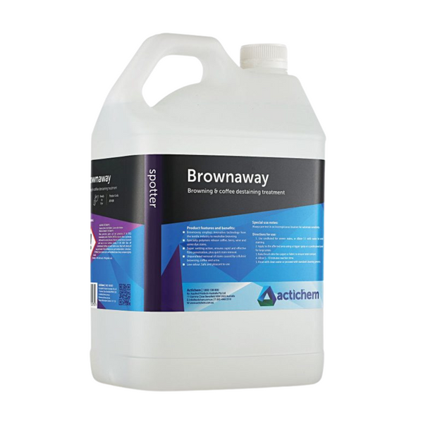 Actichem Brownaway - Browning & Coffee Destaining Trearment - 5L / Clear - Chemicals