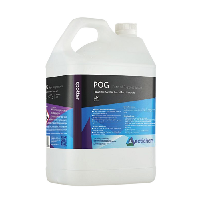 Actichem POG - Paint Oil & Grease Spotter - 5L / Clear - Chemicals