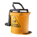 Freshway 16L Commercial Mop Bucket – Heavy-Duty Mop Bucket with Wringer for Professional Cleaning Yellow Color