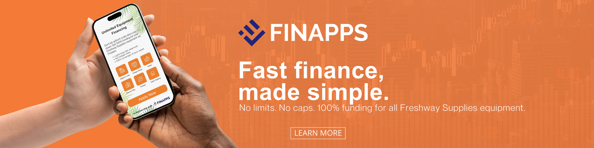 Freshway Cleaning supplies partners finapps top banner desktop