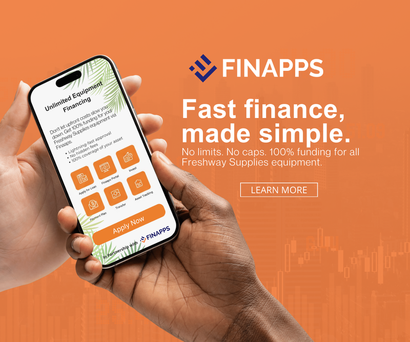 Freshway Cleaning supplies partners finapps top banner mobile