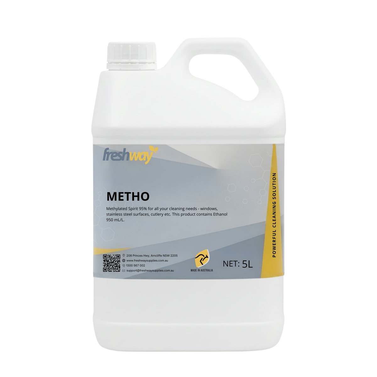 Freshway Metho Basic | Methylated Spirits Cleaner & Solvent — Freshway ...