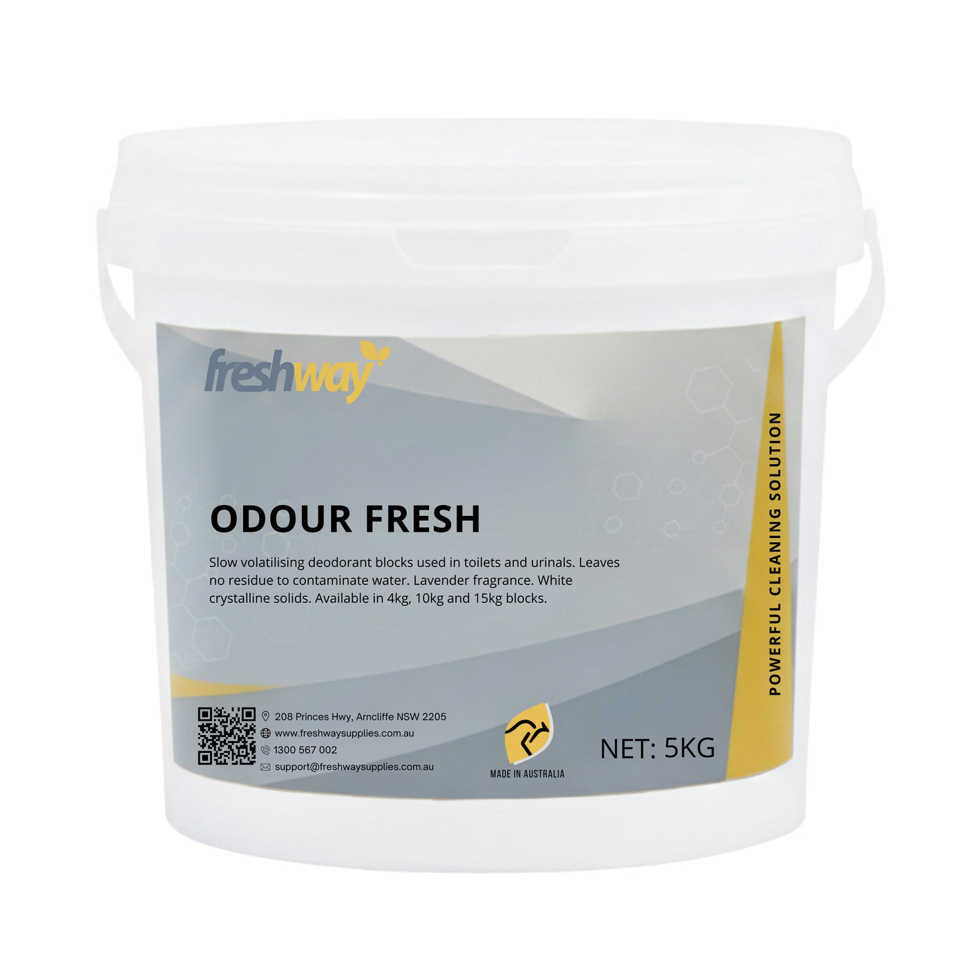 Freshway Odour Fresh Urinal Deodorant Blocks 4 kg | Lavender Toilet ...