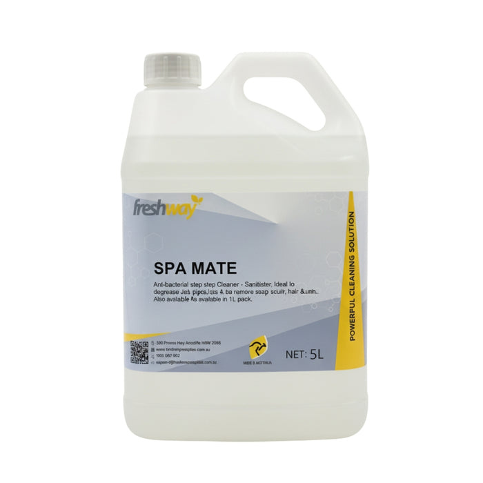 Freshway Spa Mate 336 – Concentrated Spa Jet & Surface Sanitiser Cleaner 5L