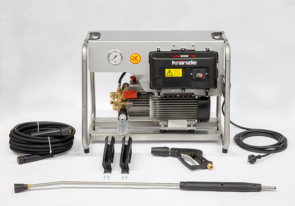 Kranzle WS599TS Industrial Quadro 2175psi 10 lpm 15 Amp Cold Water High Pressure Cleaner - Cleaners