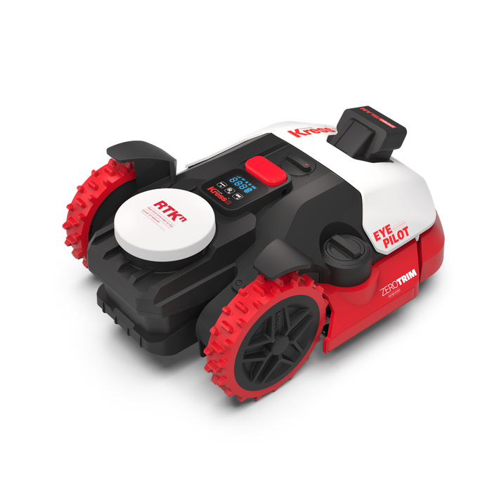 Kress EyePilot RTKn 1000 m² robotic lawn mower with ZeroTrim