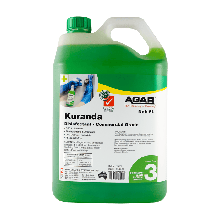 Agar Kuranda - Disinfectant - Commercial Grade