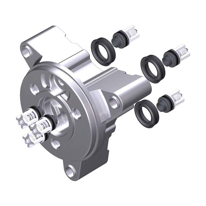 Karcher Steering Head Cylinder Head Aluminium for High Pressure Washer 9.002-525.0
