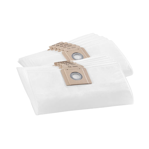 Karcher Fleece Filter Disposable Bags 10Pk M Class for BV 5/1, T 7/1, T 9/1 (6.904-335.0)