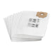 Karcher Genuine fleece Filter Bags Pack of 10 for Karcher CV 30 CV 38 CV 48 (6.904-305.0)