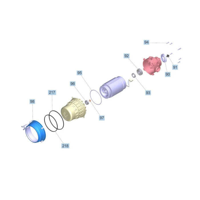 Karcher Pressure Washer Outer Covering Water Flow (5.093-025.0)