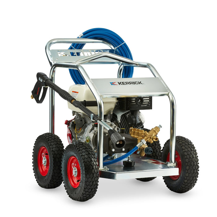Kerrick HH3017H Petrol Cold Water Pressure Washer – 3000 PSI Honda 13HP