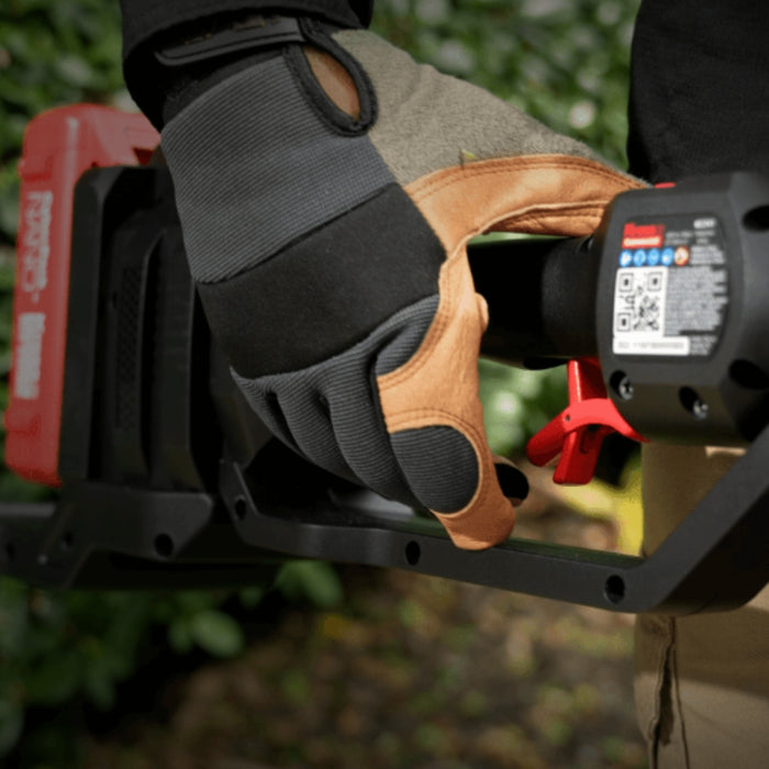 Kress Commercial 60V 55 cm Short Shaft Articulating (145°) Pole Hedge Trimmer KC240.9