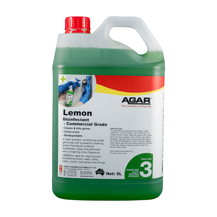 Agar Lemon - Disinfectant - Commercial Grade