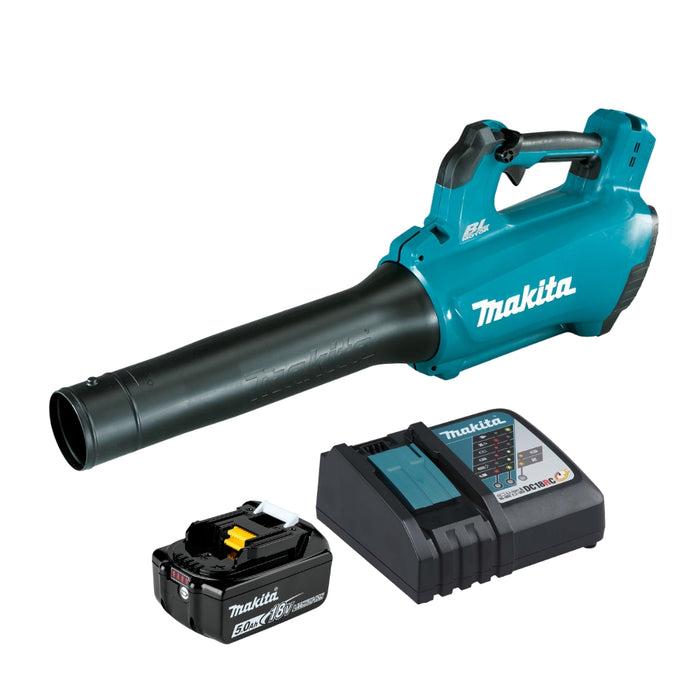Makita 18V Brushless Blower DUB184RT 5.0Ah Battery + DC18RC Charger
