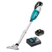 Makita 18V Brushless Stick Vacuum DCL284 Kit - 5.0Ah Battery + DC18RC Charger