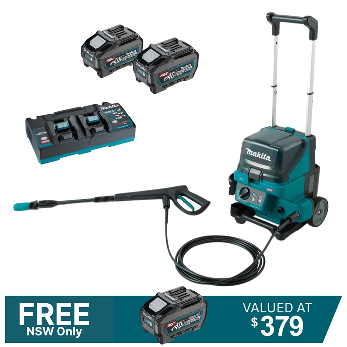 Makita 40V Max Brushless Pressure Washer HW001G