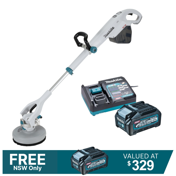 Makita 40V Max Brushless Scrubber PS001G Kit PROMOTION