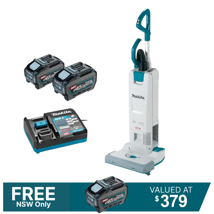Makita 40V Max Brushless Upright Vacuum VC010G