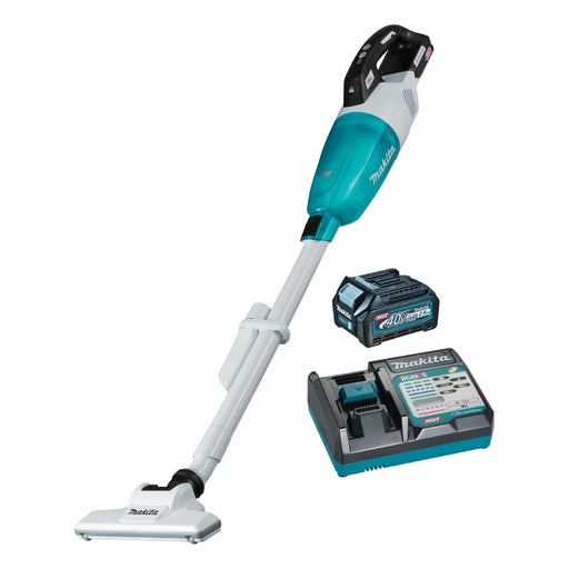 Makita 40V Max XGT Brushless Stick Vacuum CL001G Kit 1x 2.5Ah Battery + DC40RC Charger
