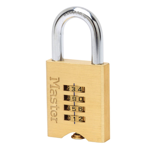 50mm combination padlock with steel shackle

