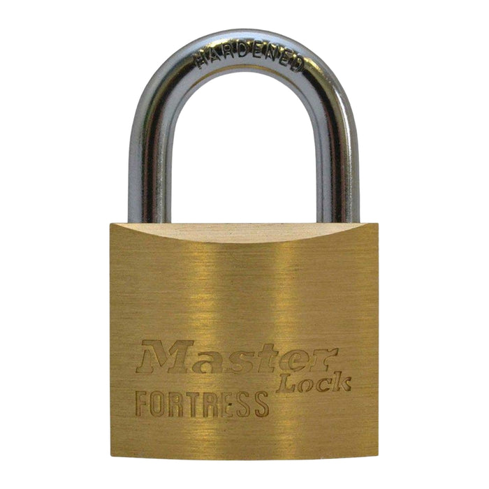 Side view of Master Lock 30mm Fortress Padlock

