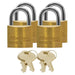 Master Lock brass security padlock for gates

