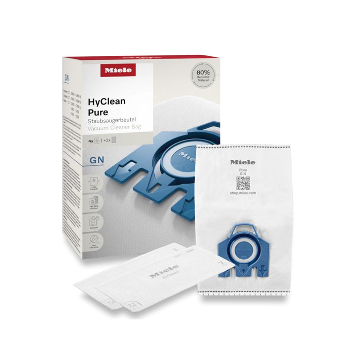 Miele GN HyClean Pure Vacuum Cleaner Bags 4Pk